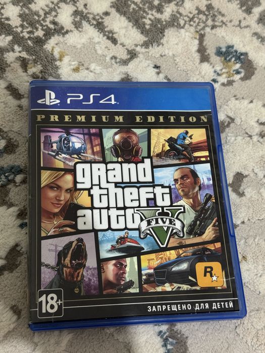 Диск GTA 5 ( Гта 5) для PS4
