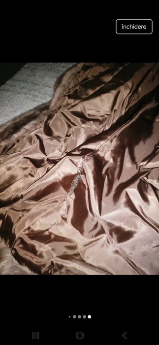 Haină de blană artificială