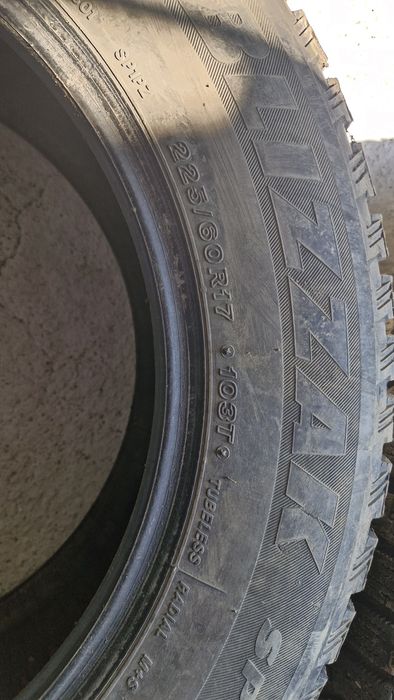 Шины бриджстоун 225/60/17