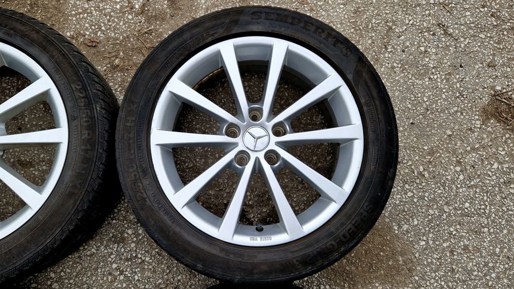 Мерцедес 17 5х112 лети джанти Mercedes C class, w203 w204 w205. 5x112