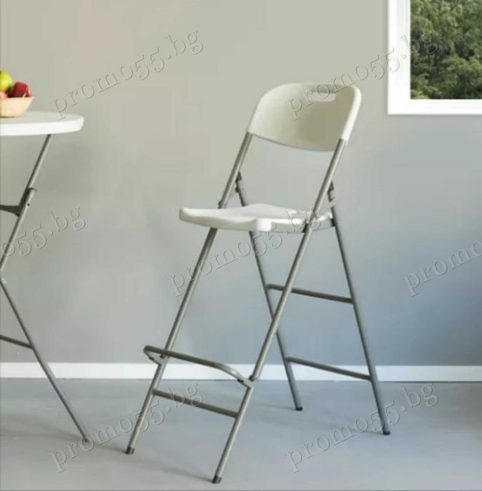 Сгъваем стол за кетъринг Стол за кръгла коктейлна маса Сгъваем барСтол