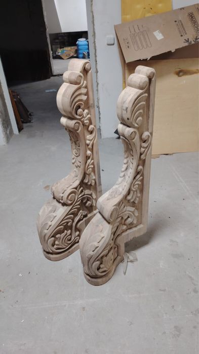 Пролам деревянный столб для лестницы