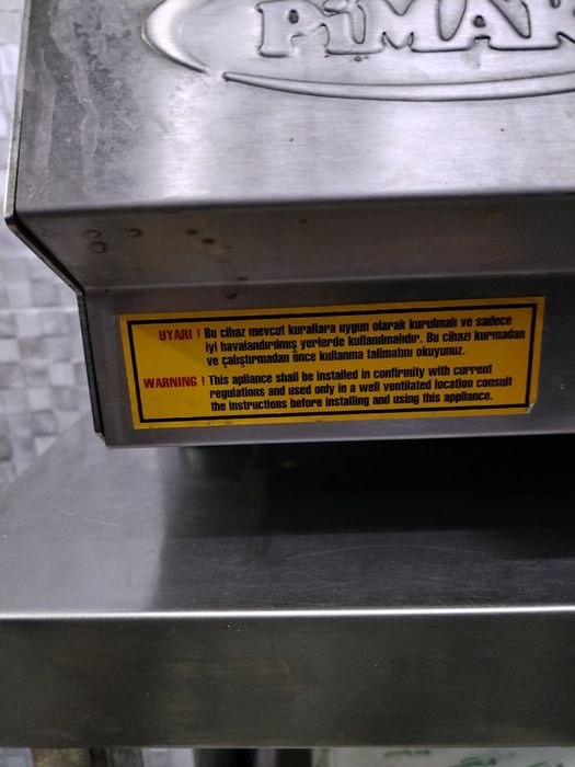 Yangi xali fasfud uchun chuda kerakli jihoz