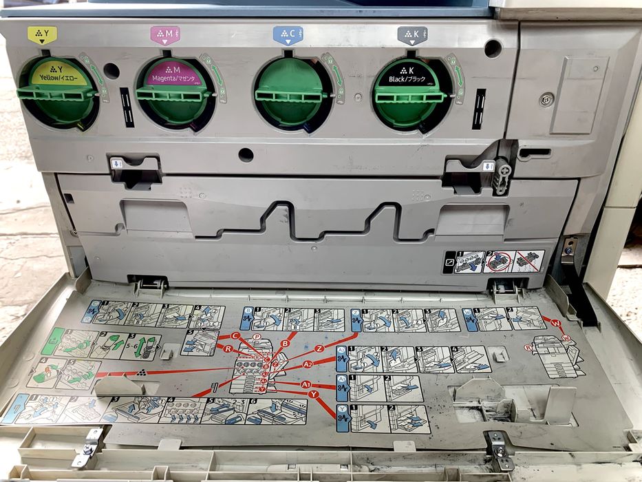 Цветен мултифункционален принтер и скенер  Ricoh Aficio MP C2051