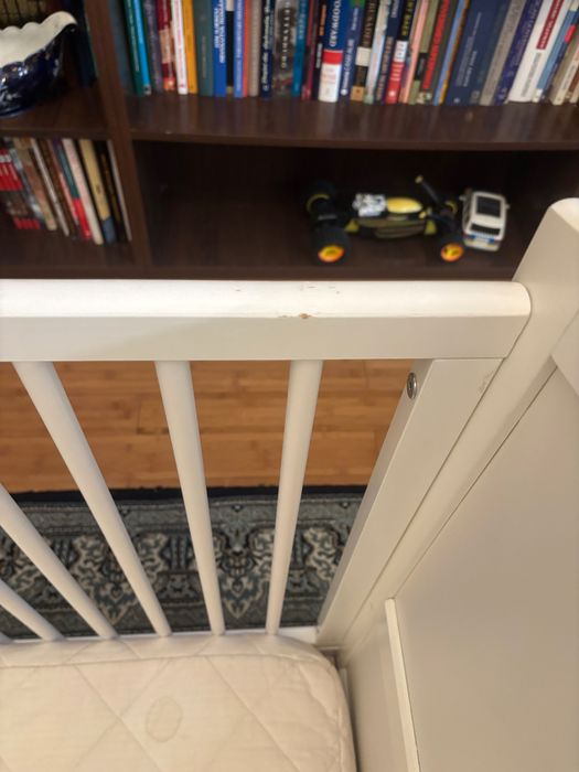 Pat Pinolino „Laura” 0-7 ani + saltea Naturalmat – stare foarte bună