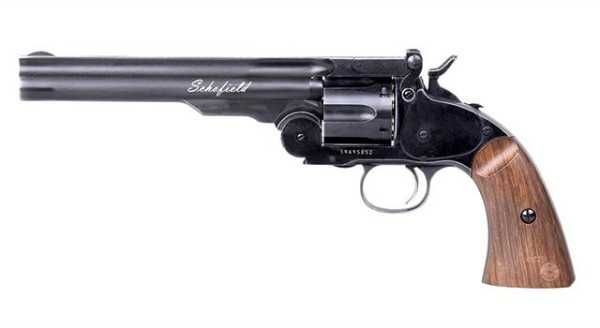 Revolver SCHOFIELD S&W METAL ANTICHIZAT airsoft 6 inch