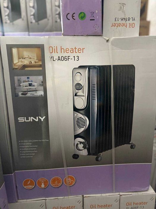 Масляный обогреватель Beko-15 +Доставка