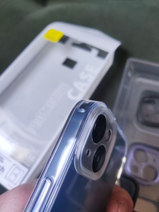 Кейс + протектор iphone 14