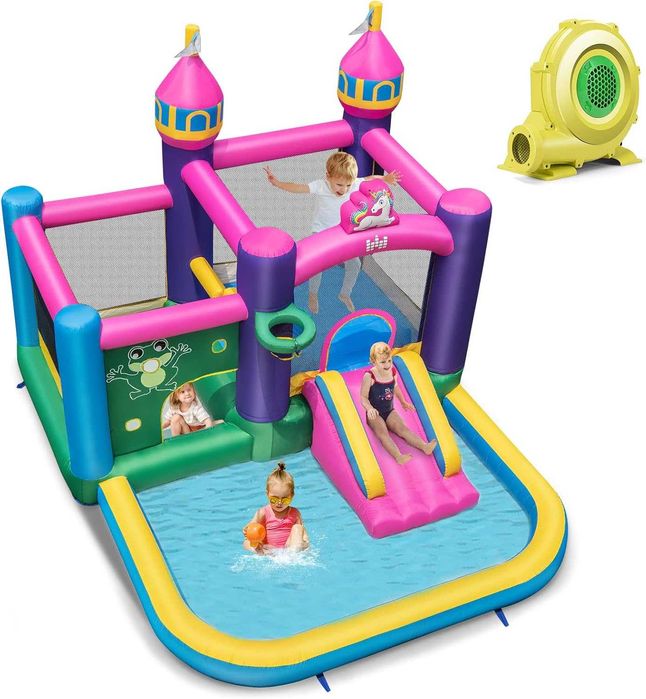 Ansamblu 6-in-1 Bouncy House 327cm x 392cm x 270cm