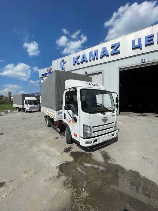 Автофургон бортовой с тентом FAW Tiger VR (15,2 м³), VUM1041