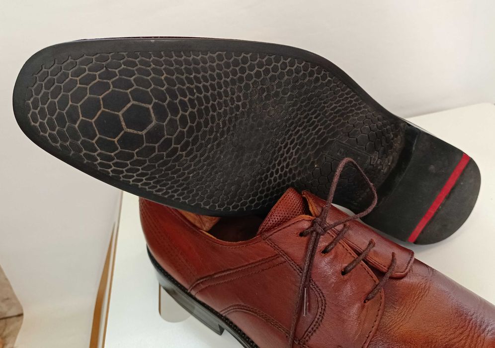 Pantofi derby 45 45.5 premium LLOYD piele naturala moale