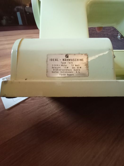 шевна машина Ideal super automatik