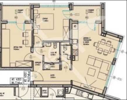 Продава се Тристаен апартамент в Бургас, Славейков - 102 кв.м за 1057 €/кв.м - Снимка #1