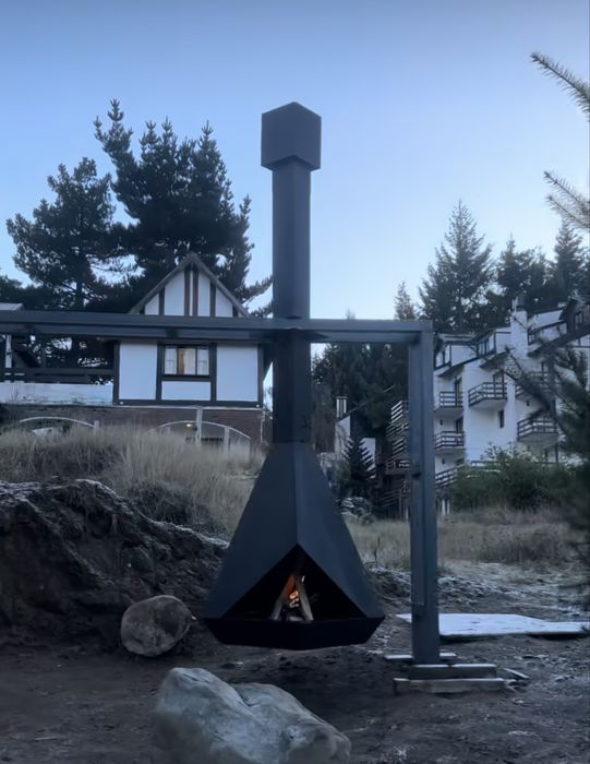 Каминь Метталический