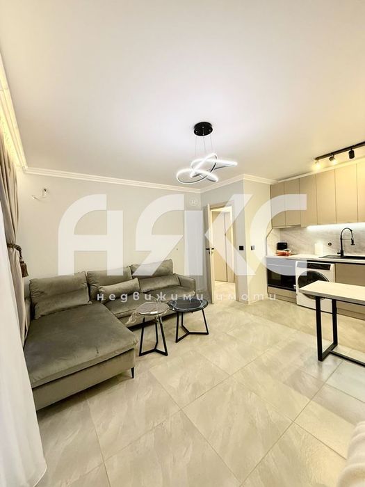 Двустаен обзаведен апартамент в кв. Малинова долина