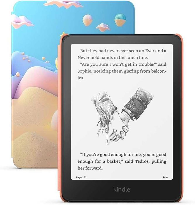 Kindle Paperwhite 2024 7" 16 GB + Оригинален кейс, чисто нов, гаранця