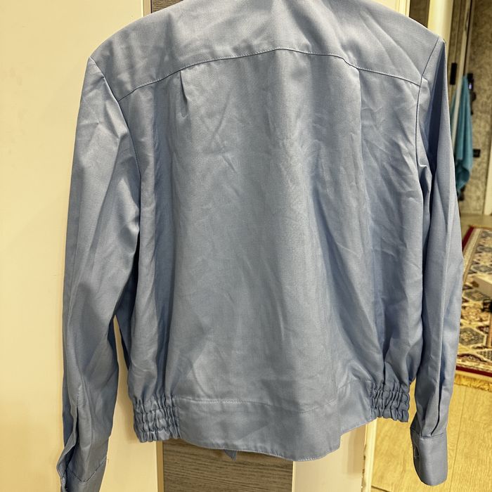 рубашка синяя,новая