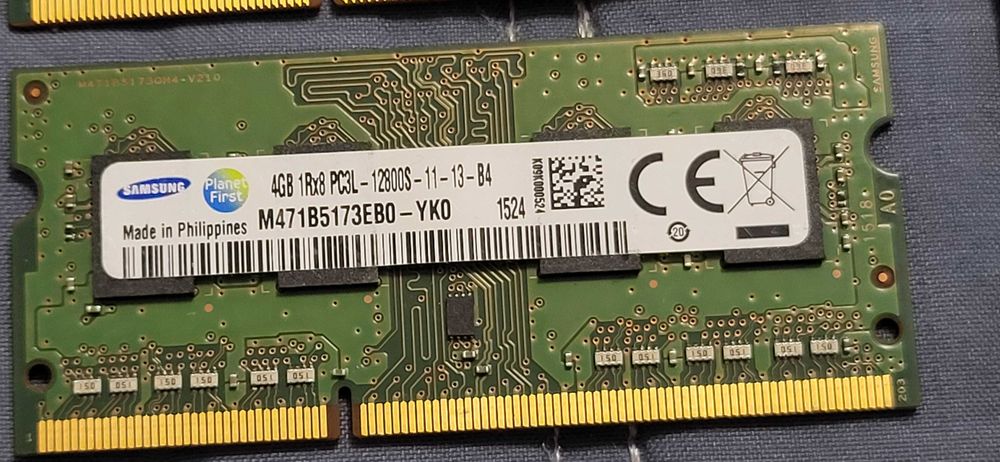 Samsung rami ddr3 leptop 4Gb PC3L   25 lei bucata fuctionalii