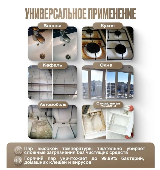 Пароочиститель для уборки