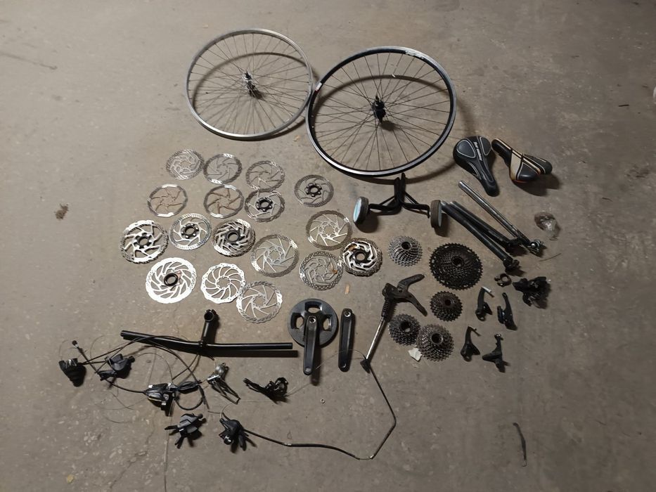 Вело части курбели капла дискове команди