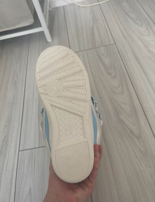 New Lanvin Curb Baby Blue size 43