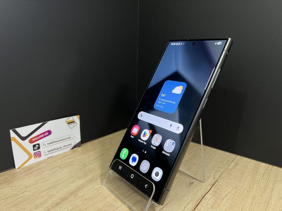 Samsung Galaxy S24 Ultra 256Gb Titanium Black Second-Hand Foarte Bun 3