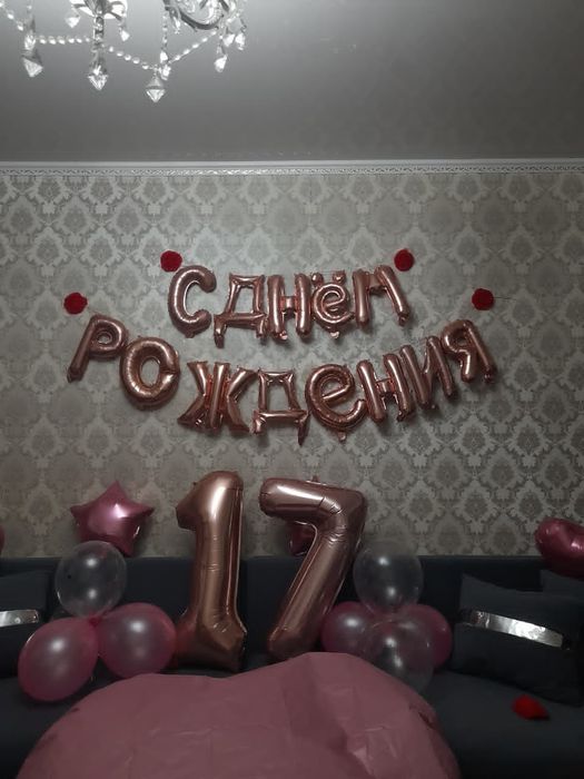 Шарики с днем рождения