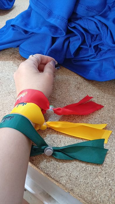 Контрольные браслеты для мероприятия.