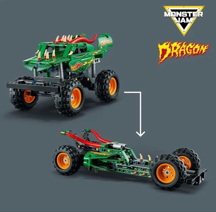 Lego  technic Monster Jam 2 в 1