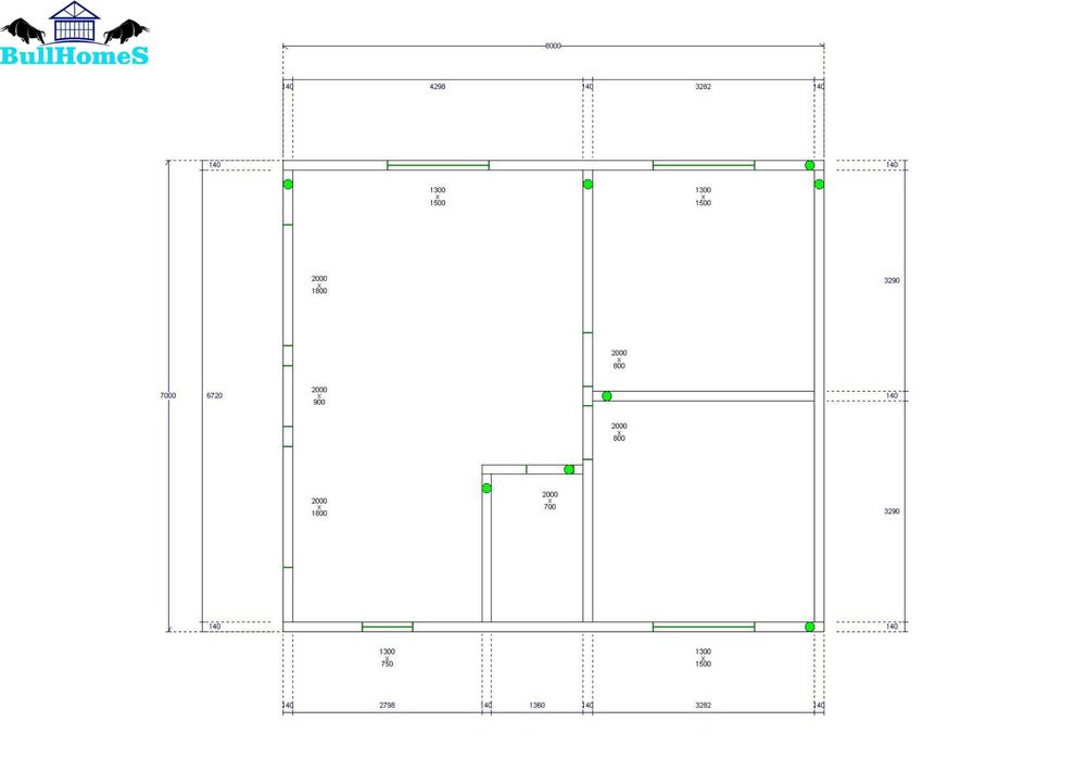 Къща,Бунгало,Бунгала,Сглобяеми къщи,Преместваеми,Модулни,Жилищни- 56м²
