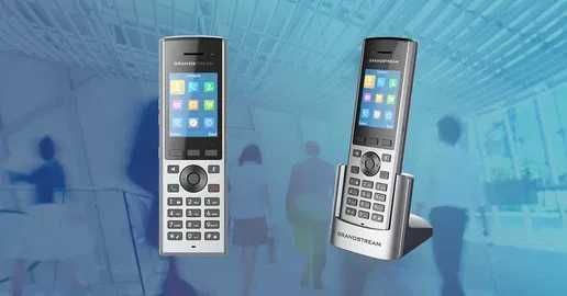 Grandstream DP730 — Беспроводной IP-телефон DECT с зарядной станцией