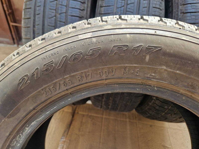 4 Pirelli R17 215/65
всесезонни гуми
DOT4620