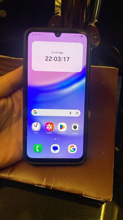 Samsung A15 в идеале коробки нету