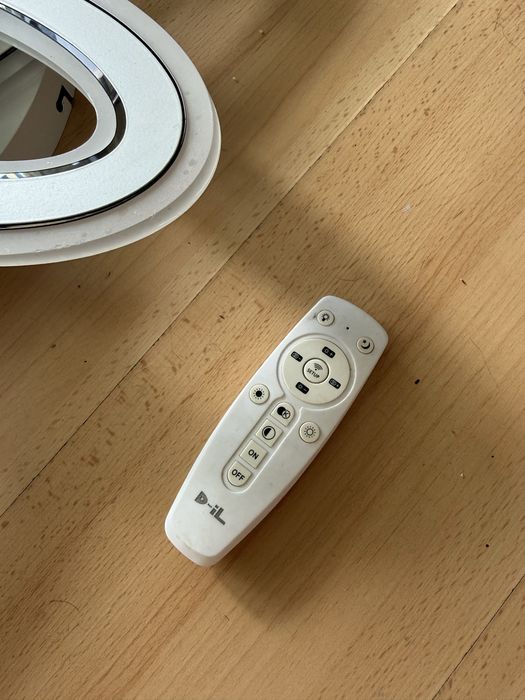3D LED плафон с дистанционно, bluetooth и няколко режима на работа