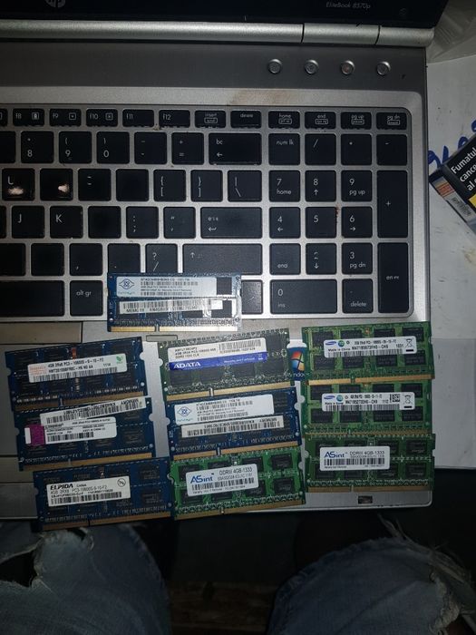 8gb ddr3 laptop  kit din 2x4gb
