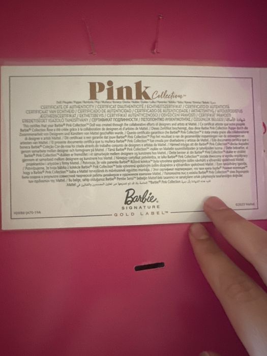 Барби pink colection nomber5