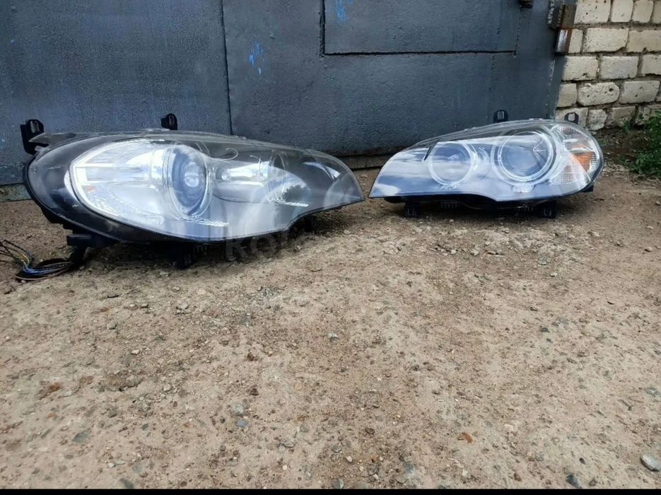 Передние фары BMW X5 E70 рестайлинг