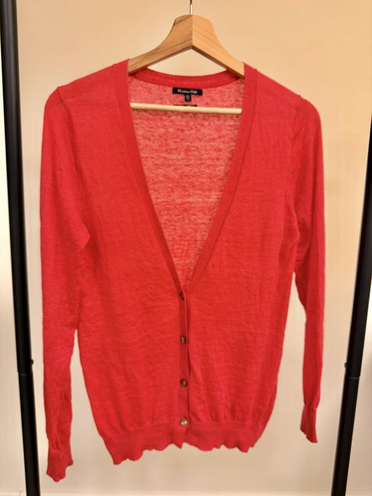 Massimo Dutti жилетка в червено