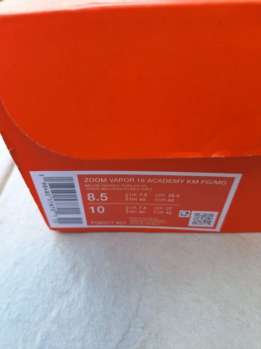 Nike Zoom Mercurial Vapor 16 Academy "Kylian Mbappé" FG/MG