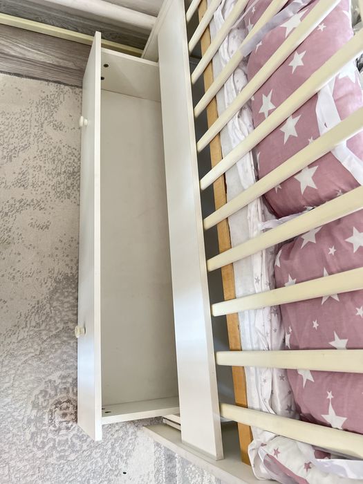 Манеж-качалка в полном комплекте