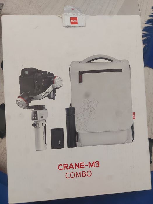 CRANE-M3 COMBO новы проктически не использовали. стабилизатор.