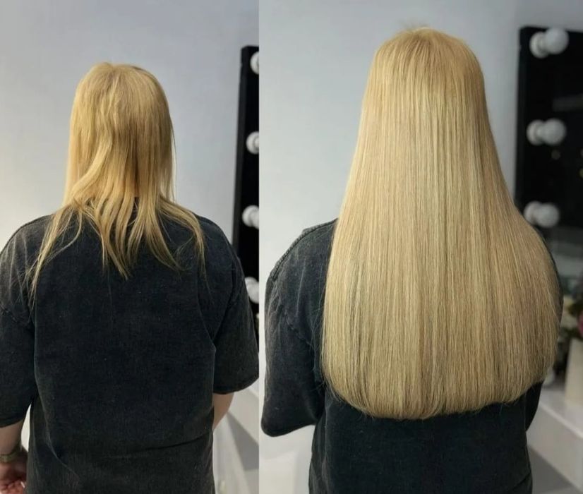 Горячие наращивание волос