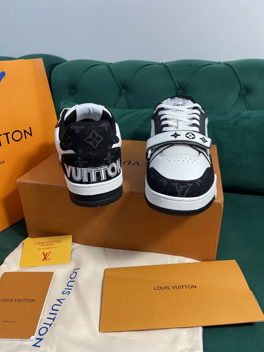 Adidasi Louis Vuitton piele naturala Full Box Premium colectie noua