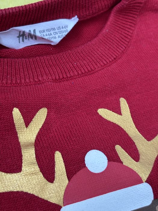 Лот коледни блузки размер 116