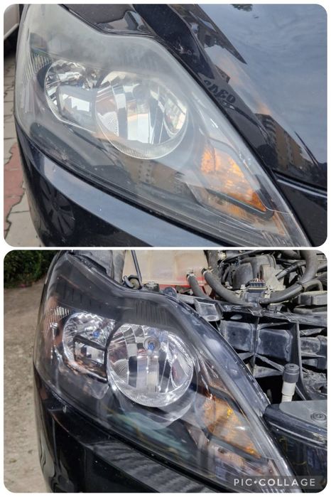 Polish faruri auto / POLIMERIZARE / polimer FARURI