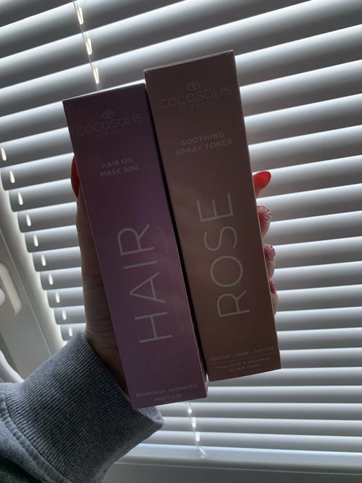 Soothing spray toner and hair oli mask 3in1