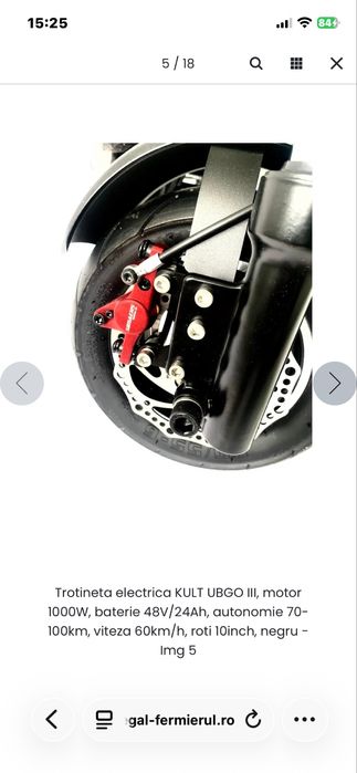 Trotineta electrica kult by ubgo III