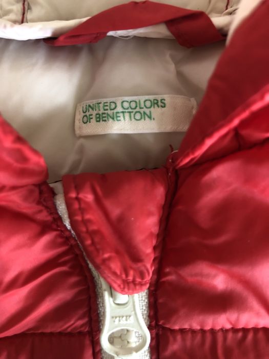 Бебешко яке benetton, размер 62см, 3-6м