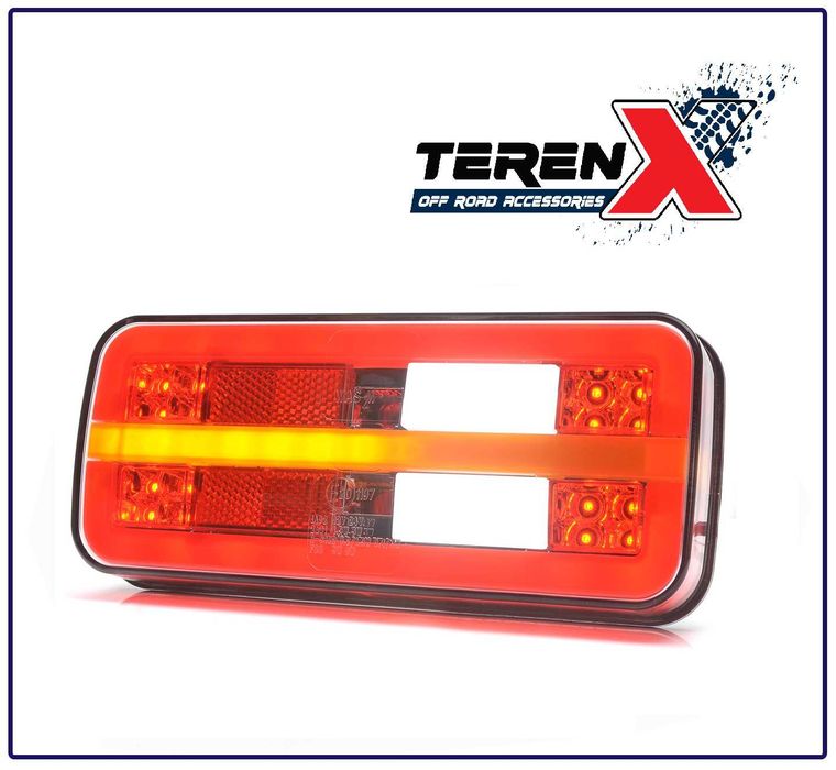 Tripla multifunctionala spate cu led, lumina dinamica cod 1324