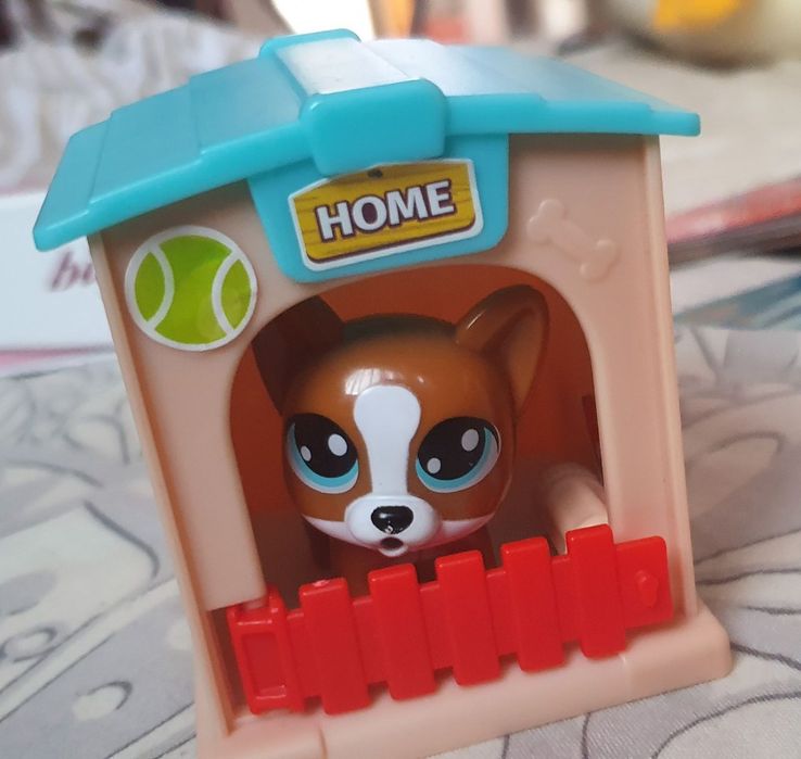 Инерционна кола, детска, куче с бутилка, зайче и пиленце